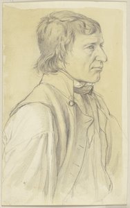 Junger Bauer nach rechts von Jakob Becker