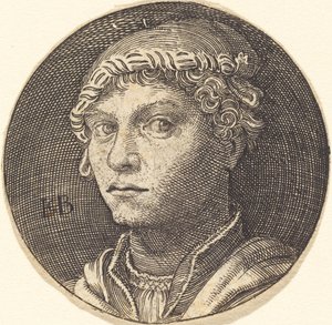 Porträt eines jungen Mannes von Jakob Binck
