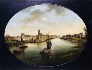 Ansicht von Frankfurt, ca. 1810-18 von Jakob Diezler