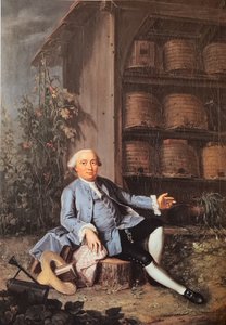 Bildnis Vincenz Frisching (1727-1790), Mitglied des Grossen Rats, Gutsbesitzer in Uttigen