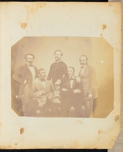 Gruppenporträt von Männern von Jakob Höflinger