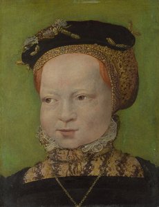 Porträt eines Mädchens, um 1545
