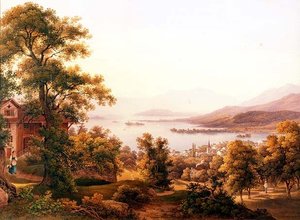 Ein Blick auf Horgen am Zürichsee