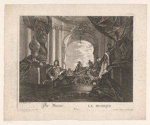 Allegorie auf die Musik von Jakob Wangner