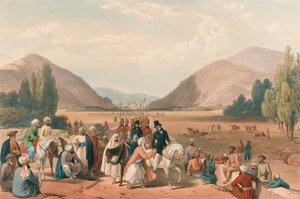 Eingang nach Kabul von Killa-Kazee, ca. 1840 von James (after) Atkinson