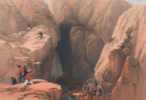 Eingang in den Kojak-Pass von Parush von James (after) Atkinson