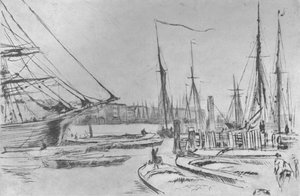 Eine Skizze von Billingsgate, 1878, 1904