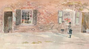 Eine Studie, nach der Aquarellskizze von J. McNeill Whistler
