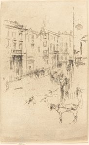 Alderney Street, ca. 1880-1881 von James Abbott McNeill Whistler