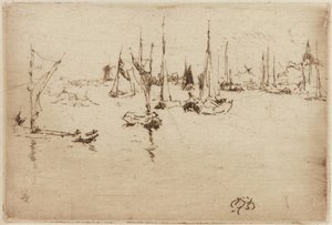 Lastkähne, Dordrecht, 1884