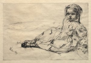 Bibi Valentin von James Abbott McNeill Whistler