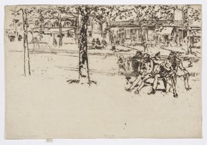 Boulevard Poissonnière, Paris, ca. 1892-93