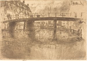 Brücke, Amsterdam, 1889 von James Abbott McNeill Whistler