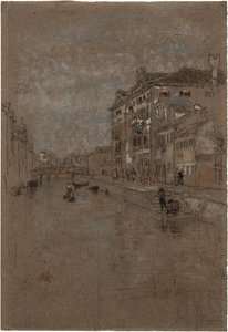 Kanal in Venedig (Tabaklager) von James Abbott McNeill Whistler