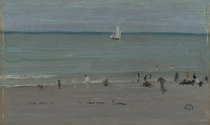 Küstenszene, Badende von James Abbott McNeill Whistler