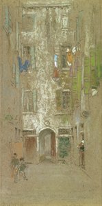 Corte del Paradiso, 1880 von James Abbott McNeill Whistler