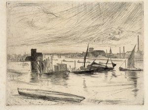 Früher Morgen, Battersea, 1861