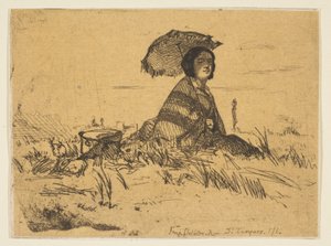 En plein soleil von James Abbott McNeill Whistler