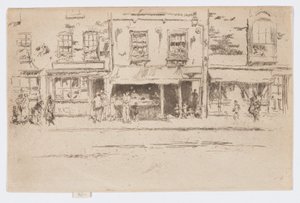 Fischladen, Chelsea, ca. 1884-86