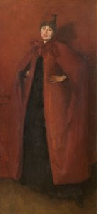 Harmonie in Rot: Lampenlicht, 1884-86 von James Abbott McNeill Whistler