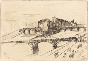 Île de la Cité, Paris, 1859