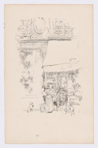 La Fruitière de la rue de Grenelle von James Abbott McNeill Whistler