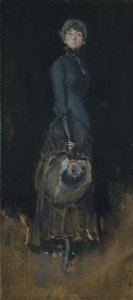 Dame in Grau, ca. 1883 von James Abbott McNeill Whistler