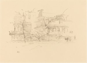 Lindsay Row, Chelsea von James Abbott McNeill Whistler