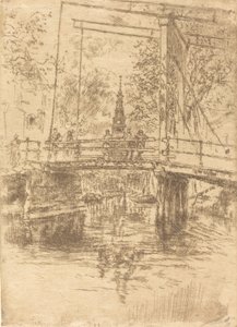 Kleine Zugbrücke, Amsterdam, 1889