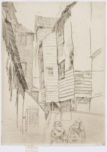 Little Smithfield, ca. 1877 von James Abbott McNeill Whistler