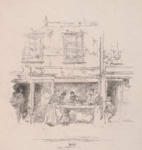 Maunders Fischladen, Chelsea, 1890