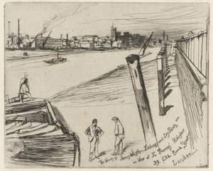 Millbank, 1861 von James Abbott McNeill Whistler