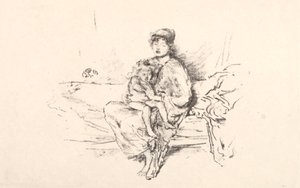 Mutter und Kind, Nr. 2, 1890 von James Abbott McNeill Whistler