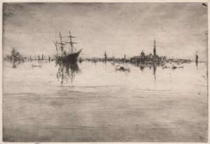Nocturne, 1879-1880 von James Abbott McNeill Whistler