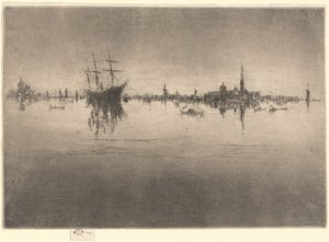Nocturne, 1879-1880 von James Abbott McNeill Whistler