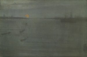 Nocturne: Blau und Gold - Southampton Water