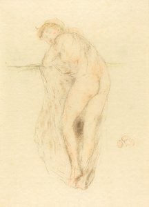 Aktmodell, Rückansicht, 1891