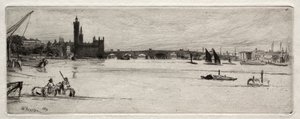 Alte Westminster-Brücke, 1871