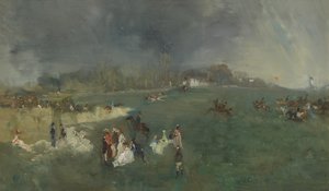 Pferderennen von James Abbott McNeill Whistler