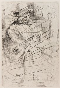 Porträt eines Mannes, 1860 von James Abbott McNeill Whistler