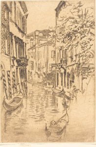 Ruhiger Kanal, 1880 von James Abbott McNeill Whistler