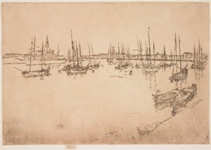 San Giorgio aus der zweiten Venedig-Serie von James Abbott McNeill Whistler