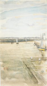 Szene am Mersey von James Abbott McNeill Whistler