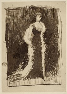 Studie für Arrangement in Schwarz: Lady Meux, 1881