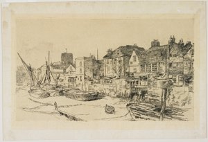 Adam und Eva, Old Chelsea von James Abbott McNeill Whistler