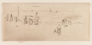 Der Strand, Ostende, 1887
