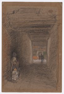 Die Bettler – Winter, Ende 1879 oder Anfang 1880 von James Abbott McNeill Whistler