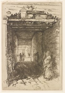 Die Bettler, 1879-1880 von James Abbott McNeill Whistler