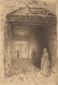 Die Bettler, 1879-1880 von James Abbott McNeill Whistler