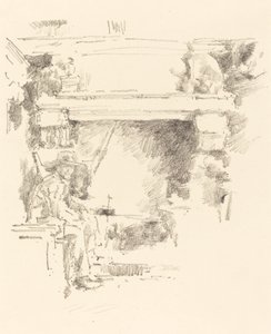 Der Kamin, 1893 von James Abbott McNeill Whistler